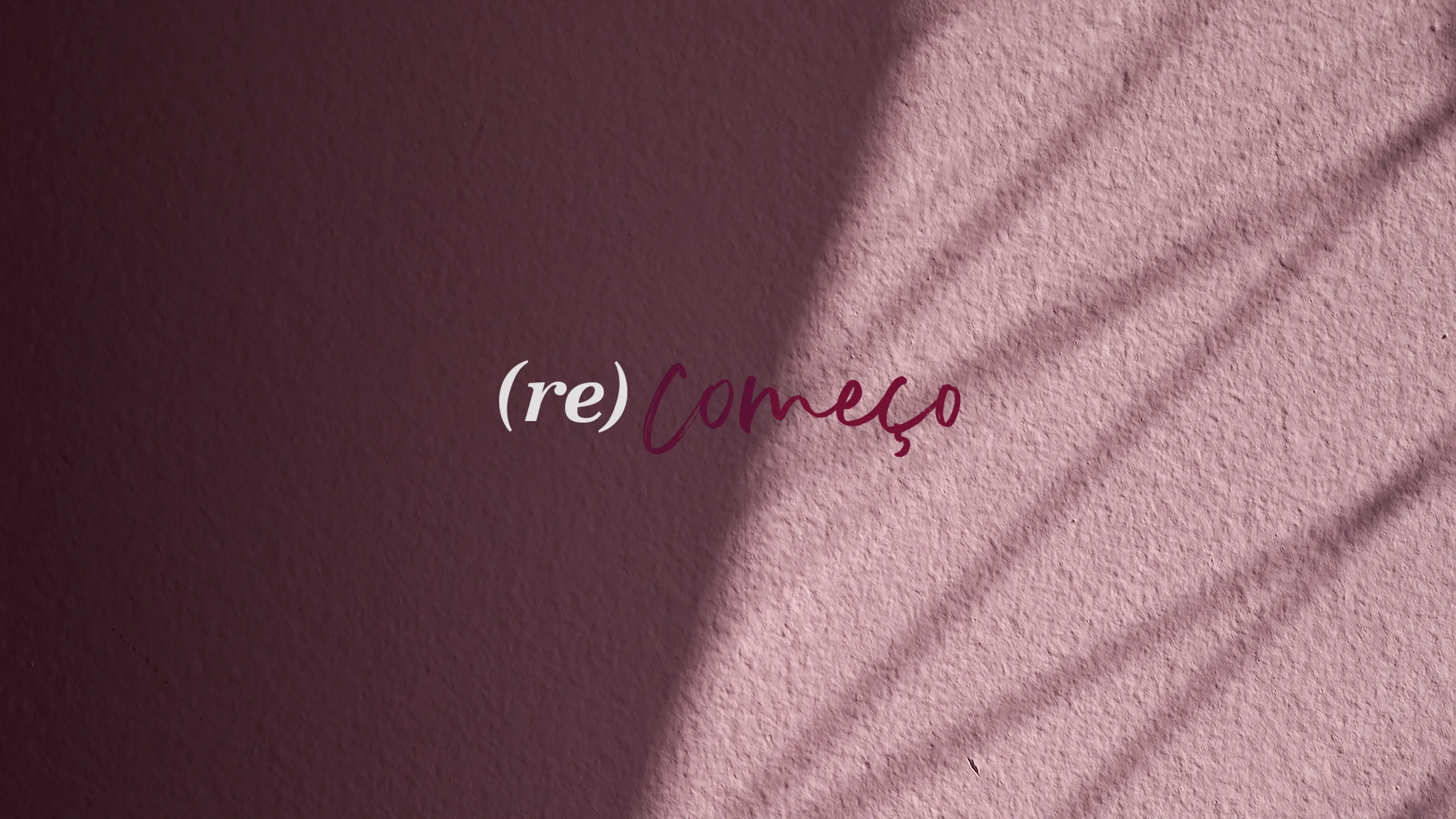 (re)começo poster